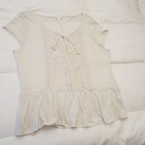 Aeropostale cap sleeve top size medium - Picture 2 of 4